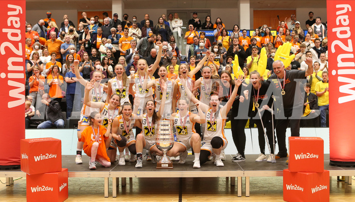 Basketball Damen Superliga 2021/22, Finale Spiel 3 BK Duchess Klosterneuburg vs. Vienna United


