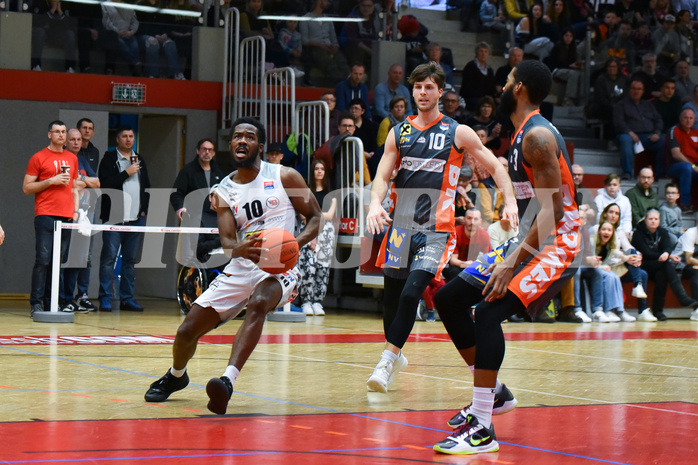 Win2Day Basketball Superliga 2022/23, 3. Plazierungsrunde, Flyers Wels vs. Klosterneuburg Dukes,
