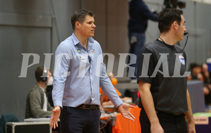 Basketball Superliga 2021/22, Grunddurchgang 14.Runde Klosterneuburg Dukes vs. SKN St. Pölten