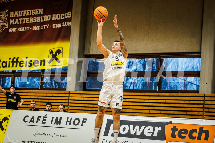 Basketball, Basketball Zweite Liga 2024/25, Grunddurchgang 19.Runde, Mattersburg Rocks, Future Team Steiermark, Petar Zivkovic (8)