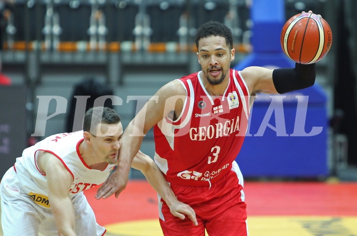 Basketball FIBA Basketball World Cup 2019 European Qualifiers,  First Round Austria vs. Georgia


