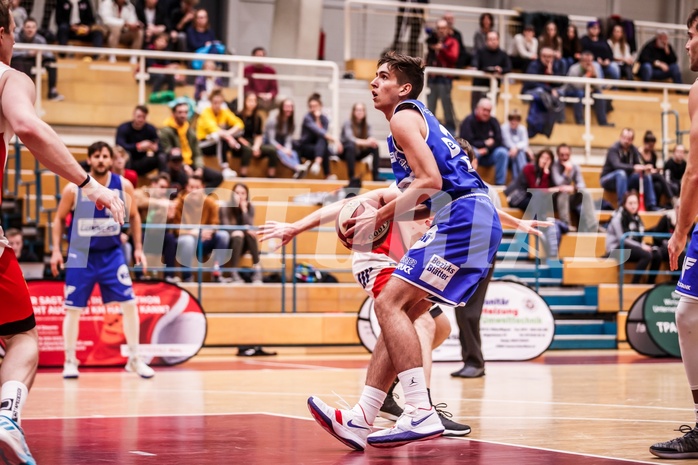 Basketball, ABL 2018/19, CUP Achtelfinale, UBC St. Pölten, Oberwart Gunners, Stefan Blazevic (13)