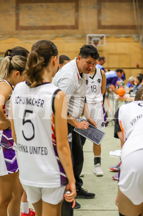 Basketball Damen Superliga 2024/25, Grunddurchgang 03.Runde VIENNA UNITED vs. DBB WELS


