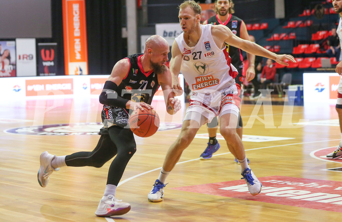 Basketball Superliga 2021/22, Grunddurchgang 5.Runde BC Vienna vs. Flyers Wels


