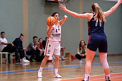 20.03.2024, Graz, Unionhalle A, Basketball Damen Superliga 2023/24, Semifinale, UBSC-DBBC Graz - SKN St. Pölten Frauen,  
