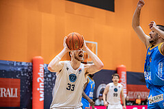Basketball, Win2Day Superliga 2022/23, Grunddurchgang 22.Runde, Vienna Timberwolves, SKN St. Pölten Basketball, Chris Vogt (33)