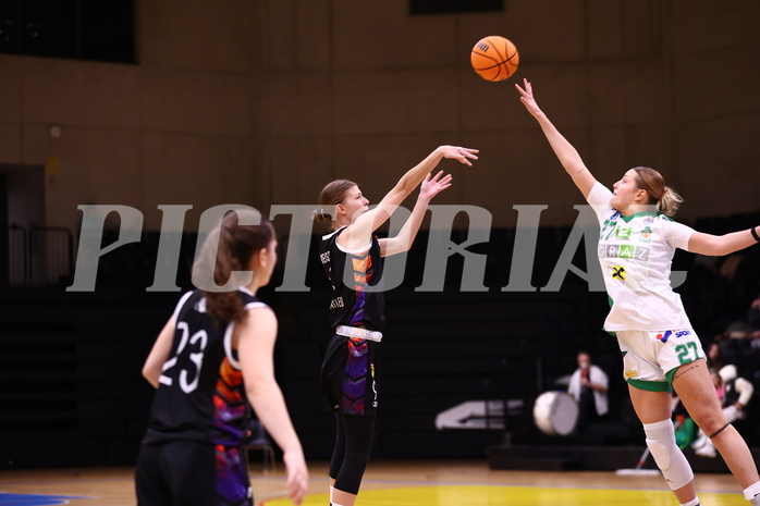 17.12.2023, Graz, Raiffeisen Sportpark, Basketball Damen Superliga 2023/24, Grunddurchgang 7.Runde, UBI Holding Graz - Vienna United Women,  
