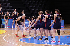 01.04.2024, Graz, Raiffeisen Sportpark, Basketball Damen Superliga 2023/24, Finale, Spiel 2, UBI Holding Graz - SKN St. Pölten Frauen ,  