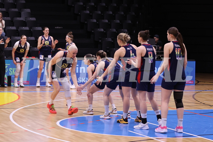 01.04.2024, Graz, Raiffeisen Sportpark, Basketball Damen Superliga 2023/24, Finale, Spiel 2, UBI Holding Graz - SKN St. Pölten Frauen ,  