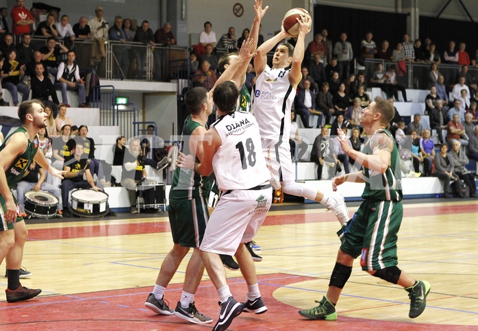 Basketball 2.Bundesliga 2017/18 Grunddurchgang 10.Runde  Jennersdorf Blackbirds vs Dornbirn Lions
