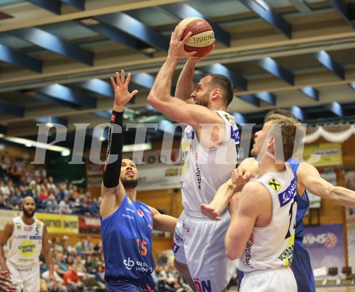 Basketball ABL 2018/19, Grunddurchgang 30.Runde Gmunden Swans vs. Kapfenberg Bulls


