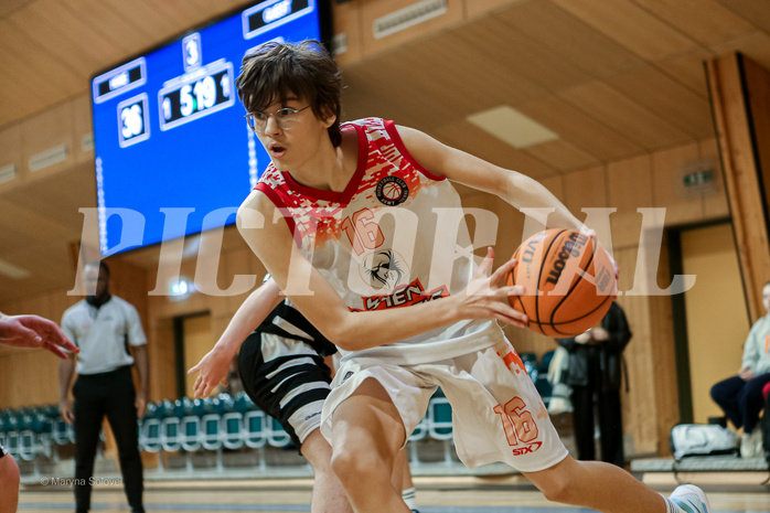 05.04.2025 Österreichischer Basketballverband 2024/25, SLMU14, BC Vienna vs. Vienna Giants 