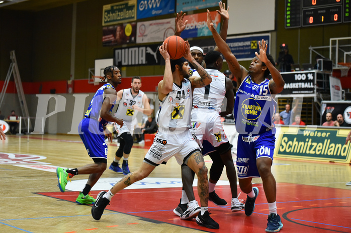 Basketball Superliga 2021/22, 
Viertelfinale Spiel 4, Flyers Wels vs Swans Gmunden
