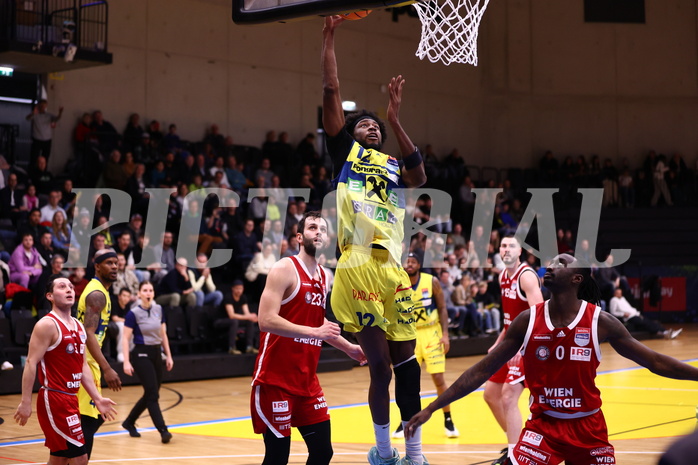 31.01.2025, Graz, Raiffeisen Sportpark Graz, Basketball Superliga 2024/25, Grunddurchgang, Runde 19, UBSC Graz - BC Vienna