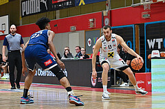 Basketball Superliga 2024/25, Playoff, Viertelfinale Spiel 3, Flyers Wels vs BBC Nord Dragonz,
