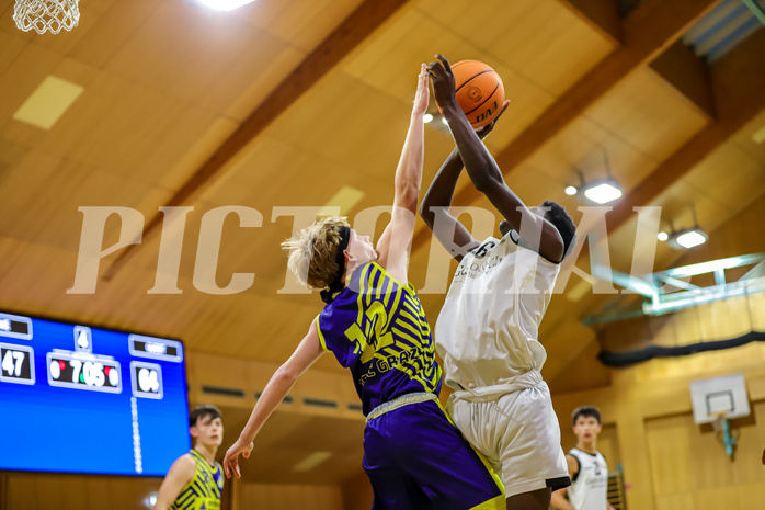 20.10.2024 Österreichischer Basketballverband 2024/25, SLMU16,Basket Flames vs. UBSC Graz

