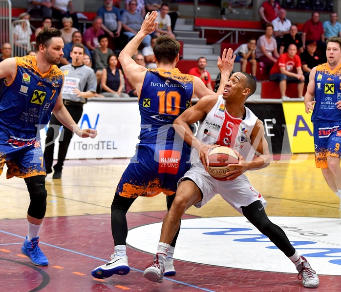 Basketball ABL 2017/18, Grunddurchgang 35.Runde Flyers Wels vs. Fürstenfeld Panthers