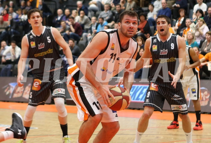 Basketball ABL 2015/16, Grunddurchgang 27.Runde BK Dukes Klosterneuburg vs. G