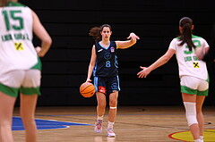 26.01.2025, Graz, Raiffeisen Sportpark, Basketball Damen Superliga 2024/25, Grunddurchgang, 12.Runde, UBI Graz vs. DBB WelsVienna Timberwolves