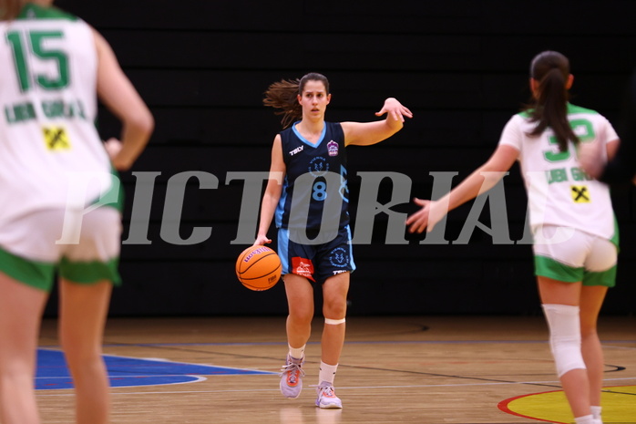 26.01.2025, Graz, Raiffeisen Sportpark, Basketball Damen Superliga 2024/25, Grunddurchgang, 12.Runde, UBI Graz vs. DBB WelsVienna Timberwolves