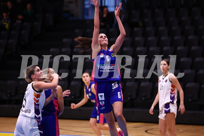 22.10.2023, Graz, Raiffeisen Sportpark, Basketball Damen Superliga 2023/24, Grunddurchgang 2.Runde, UBSC-DBBC Graz - Vienna United Women,  