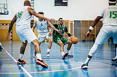 Basketball, Basketball Zweite Liga 2024/25, Grunddurchgang 11.Runde, UDW Alligators, Future Team Steiermark, Justin McCaw (9)