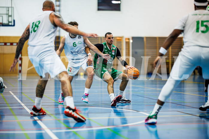 Basketball, Basketball Zweite Liga 2024/25, Grunddurchgang 11.Runde, UDW Alligators, Future Team Steiermark, Justin McCaw (9)