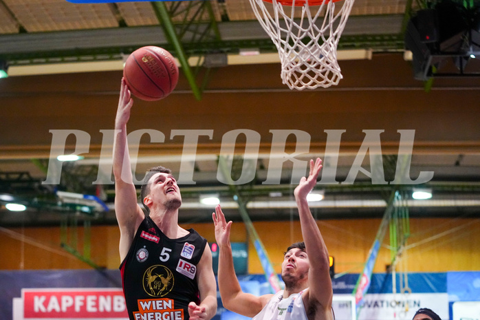 Basketball Superliga 2021/22, Grundduchgang 16.Runde , Kapfenberg Bulls vs. BC Vienna


