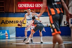 Basketball, ABL 2017/18, Grunddurchgang 35.Runde, Oberwart Gunners, Klosterneuburg Dukes, Sebastian Käferle (7)