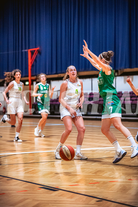 Basketball Austria Damen Cup 2021/22, Cup Viertelfinale Basket Flames vs. UBI Graz