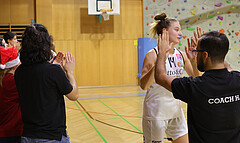 Basketball Damen Superliga 2023/24, Grunddurchgang .Runde Basket Flames vs. Duchess Klosterneuburg