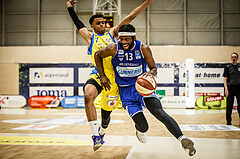 Basketball, bet-at-home Basketball Superliga 2019/20, Viertelfinale 2. Spiel, SKN St. Pölten Basketball, Oberwart Gunners, Quincy Diggs (13)