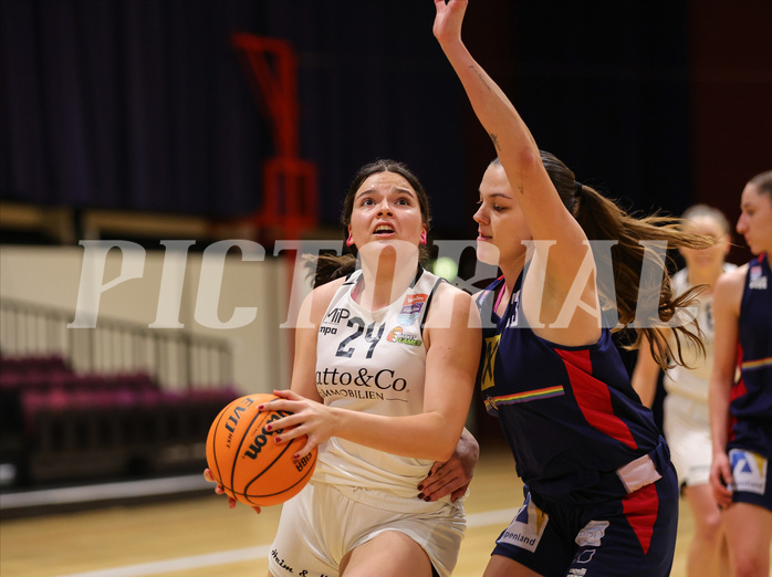 Basketball Damen Superliga 2023/24, Grunddurchgang 8.Runde Basket Flames vs. SKN St.Pölten


