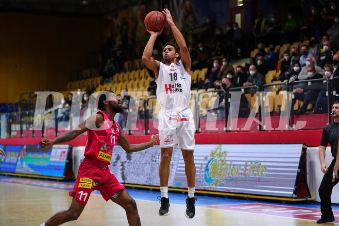 Basketball Superliga 2021/22, Grundduchgang 13.Runde , Kapfenberg  vs. Traiskirchen


