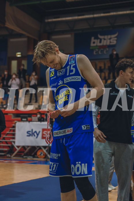 Basketball Basketball Superliga 2020/21, Finale Spiel 4 Kapfenberg Bulls vs. Gmunden Swans
