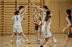 22.02.2025 Österreichischer Basketballverband 2024/25, SLWU14 Basket Flames UNION vs Basket Duchess