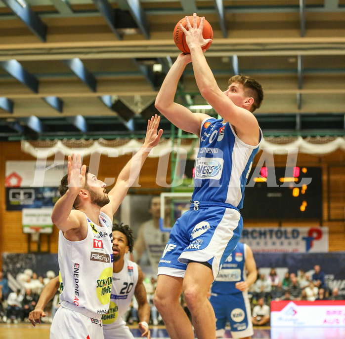 Basketball Superliga 2022/23, Grunddurchgang 16.Runde Gmunden Swans vs. Oberwart Gunners


