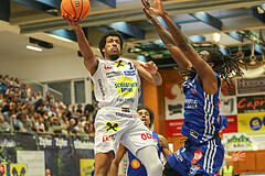 Basketball Superliga 2024/25, 8.Plazierungsrunde Gmunden Swans vs. Oberwart Gunners


