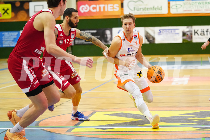 Win2day Basketball Superliga 2023/24, Grunddurchgang, 16. Runde, Fuerstenfeld vs. BC Vienna