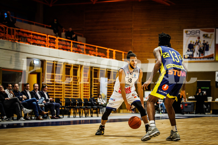 Basketball, win2day Basketball Superliga 2022/23, 4. Qualifikationsrunde, BBC Nord Dragonz, UBSC Graz, Kyran Jordan Mc Clure (13)