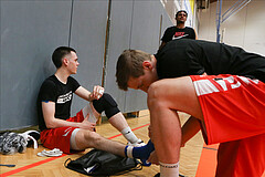 Basketball Nationalteam MU19 2022, Kadersichtung  vs. 



