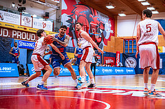 Basketball, Win2Day Superliga 2022/23, 6. Qualifikationsrunde, Traiskirchen Lions, BBC Nord Dragonz, Fabio Söhnel (44)