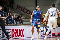 Basketball, ABL 2018/19, Grunddurchgang 7.Runde, Oberwart Gunners, Kapfenberg Bulls, Elijah Wilson (4)