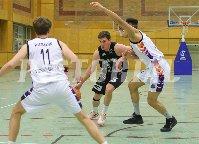 Basketball Zweite Liga 2023/24, Grunddurchgang 16.Runde Vienna United vs. Güssing Blackbirds