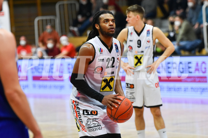 Basketball Superliga 2021/22, Grunddurchgang. 10.Runde Flyers Wels vs. Swans Gmunden