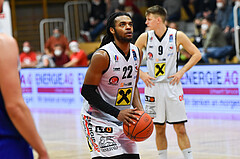 Basketball Superliga 2021/22, Grunddurchgang. 10.Runde Flyers Wels vs. Swans Gmunden