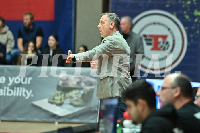Basketball, Superliga 2024/25, Grunddurchgang 14.Runde, Flyers Wels vs. UBSC Graz,