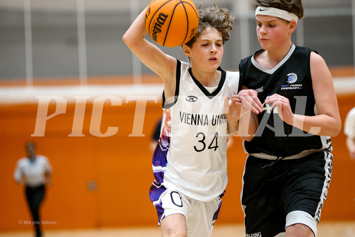 08.03.2025 Österreichischer Basketballverband 2024/25, SLMU14, SU Döbling vs. BBC Nord Dragonz