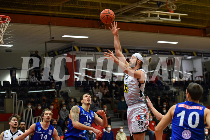 Basketball Superliga 2021/22, Grunddurchgang. 6.Runde Flyers Wels vs. D.C. Timberwolves