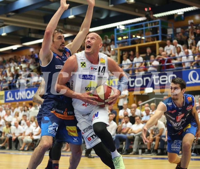 Basketball ABL 2017/18, Playoff Finale Spiel 6 Gmunden Swans vs. Kapfenberg Bulls